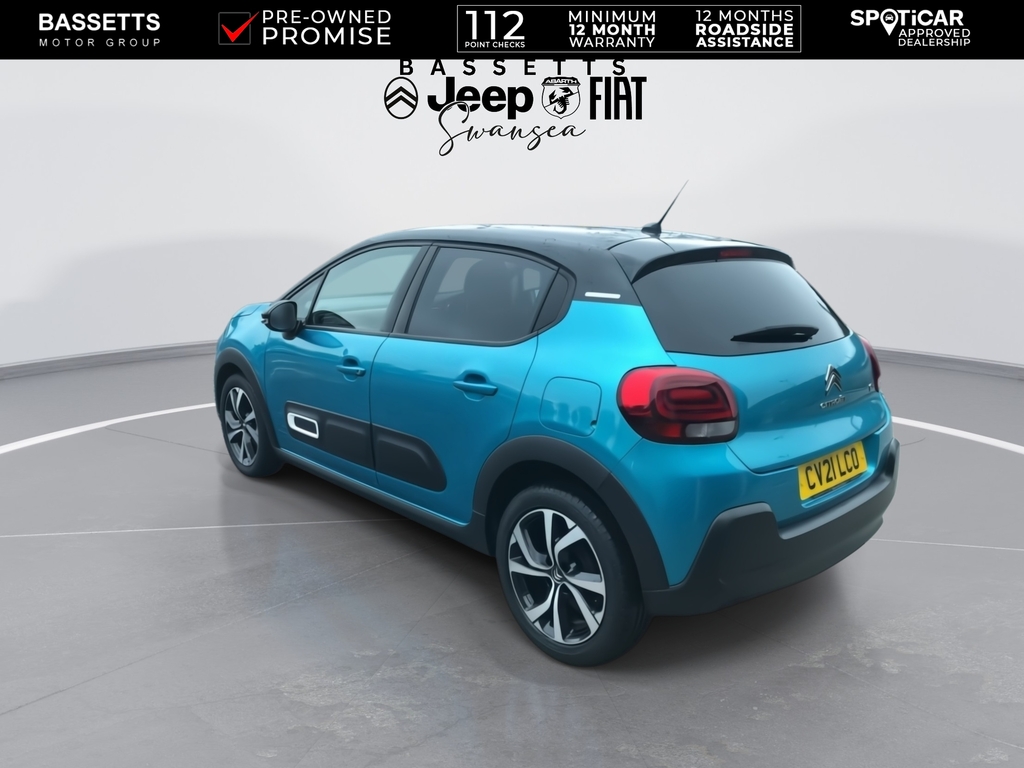 Citroen C3 Puretech Flair Plus Ss Blue #6