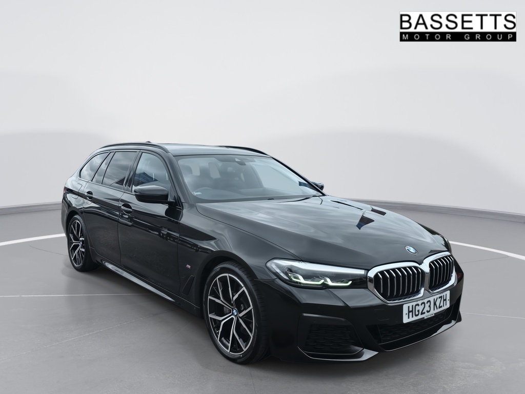 BMW 5 Series 520I M Sport Touring Black