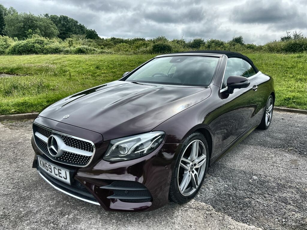 Mercedes-Benz E Class E 220 D Amg Line Red #3