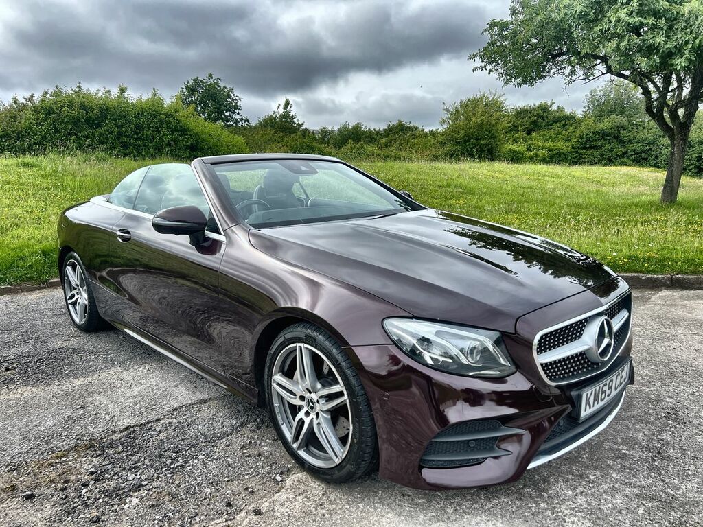 Mercedes-Benz E Class E 220 D Amg Line Red