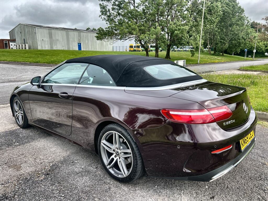 Mercedes-Benz E Class E 220 D Amg Line Red #6