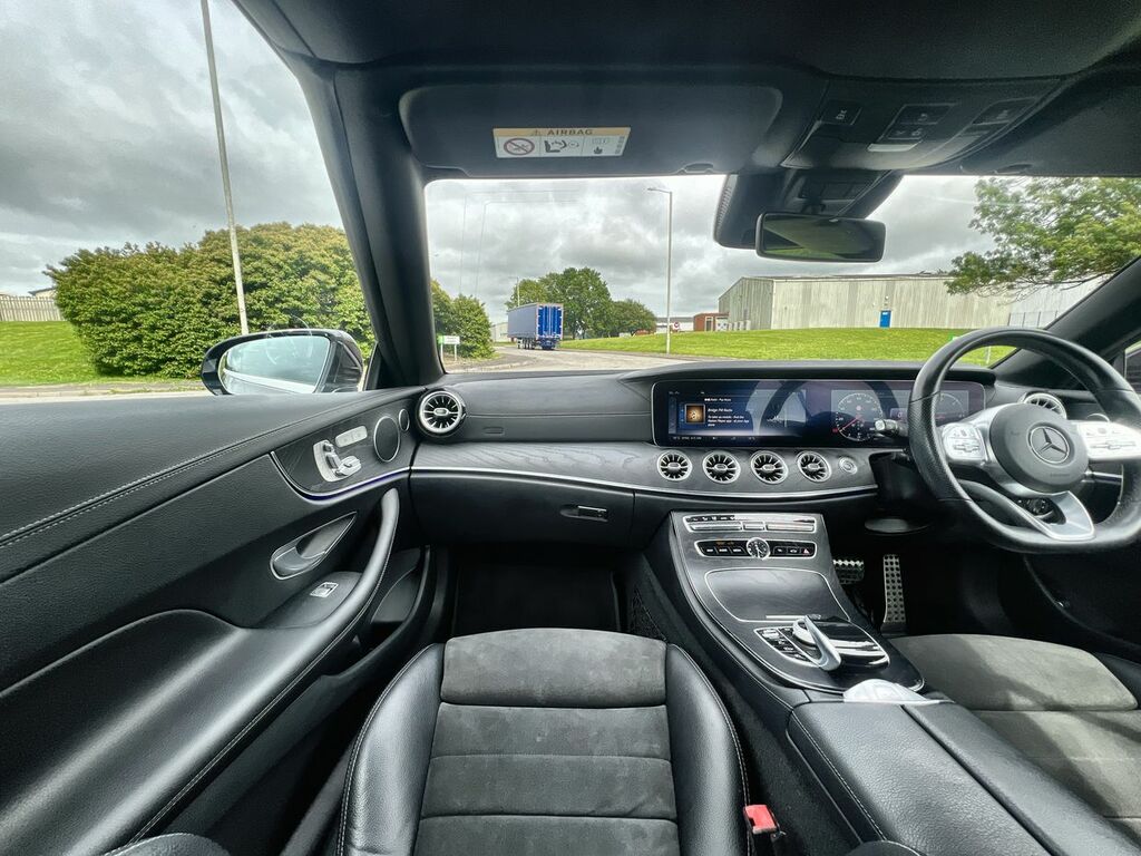 Mercedes-Benz E Class E 400 Amg Line D 4Matic Black #32