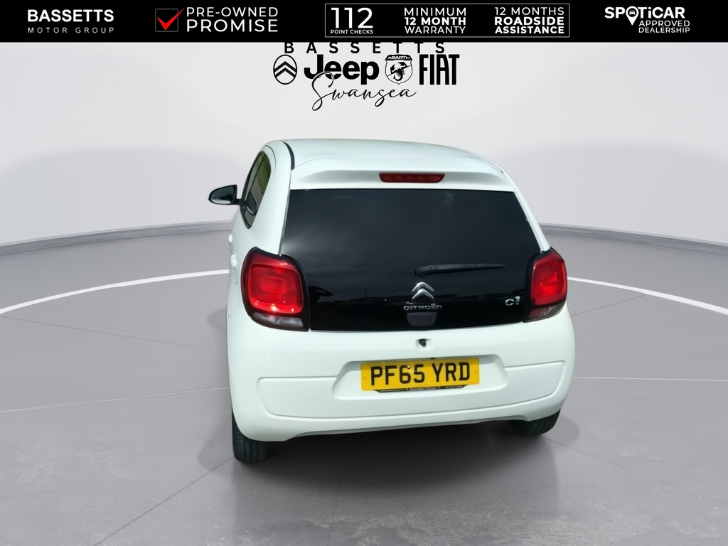 Citroen C1 Puretech Flair White #6