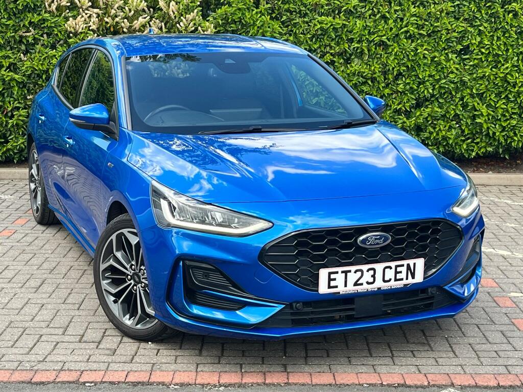 Ford Focus 1.0T Ecoboost Mhev St-line X Edition Euro 6 Ss Blue