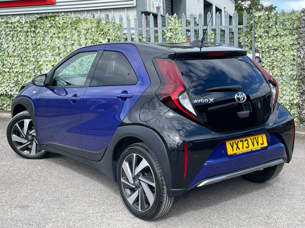 Toyota Aygo X 1.0 Vvt-i Exclusive X-shift Euro 6 Ss YX73VVJ Blue #3