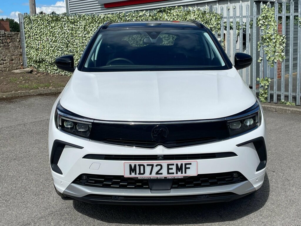 Vauxhall Grandland 1.2 Turbo Ultimate Euro 6 Ss MD72EMF White #2