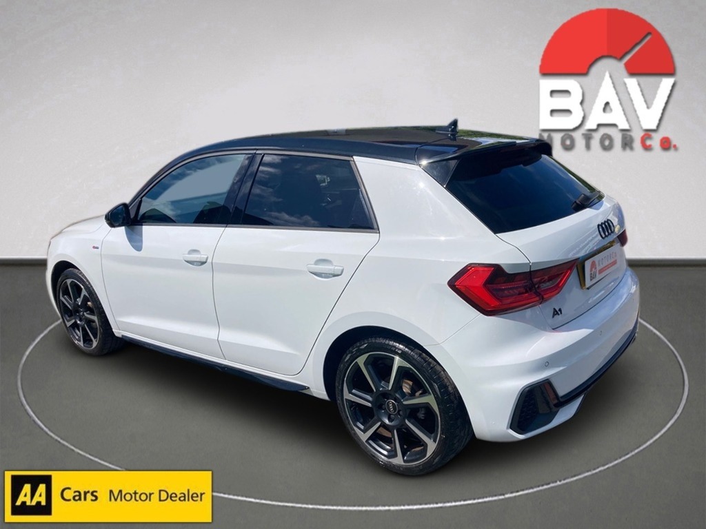 Audi A1 Tfsi Black Edition CP22BNN White #5