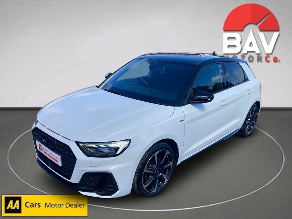Audi A1 Tfsi Black Edition CP22BNN White #6