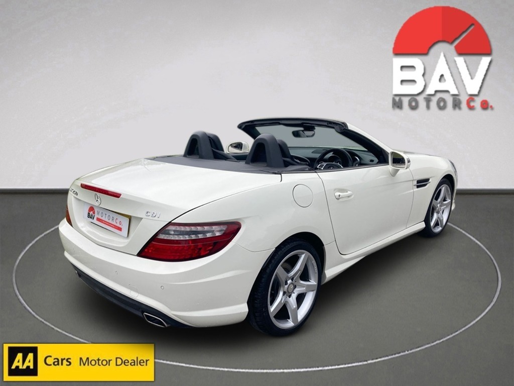Mercedes-Benz SLK Slk250 Cdi Blueefficiency Amg Sport White #3