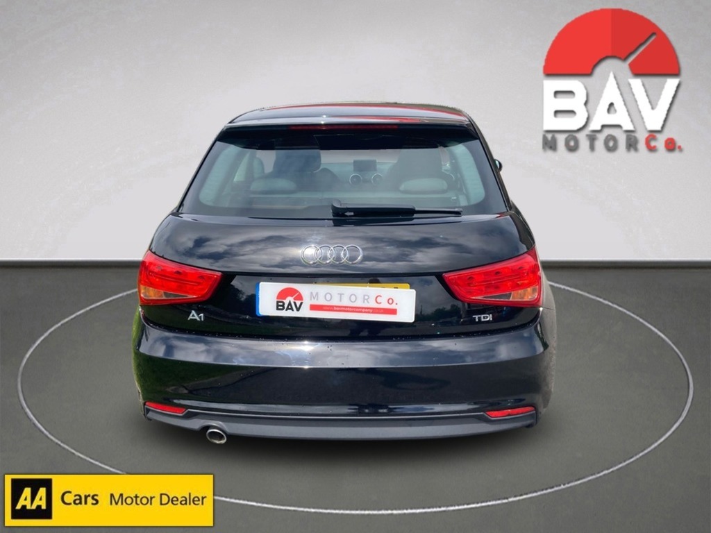 Audi A1 Tdi Sport KP65KWA Black #4