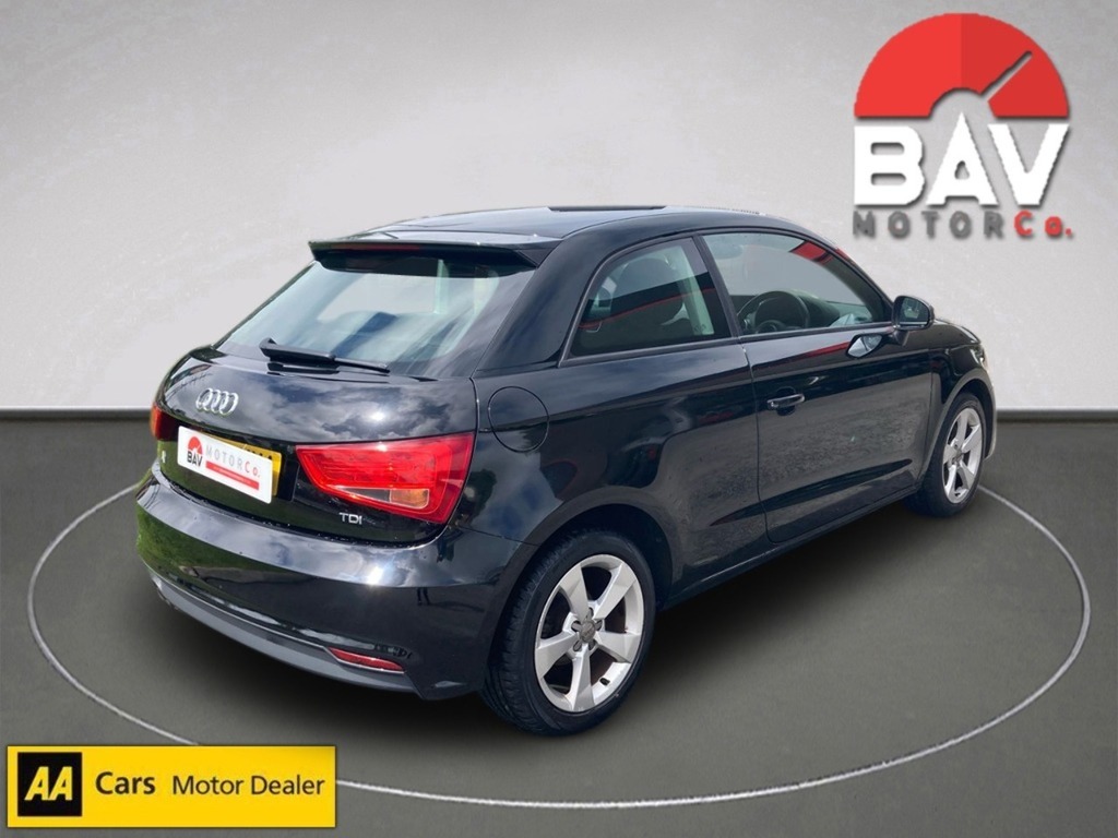 Audi A1 Tdi Sport KP65KWA Black #3