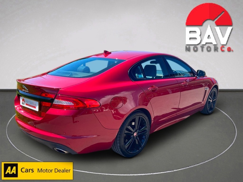 Jaguar XF D R-sport Red #3