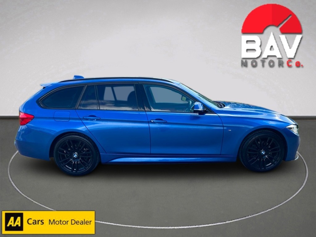 BMW 3 Series 320D M Sport YB67XKW Blue #2