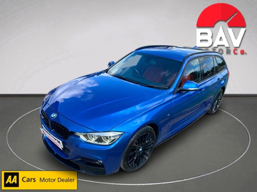 BMW 3 Series 320D M Sport YB67XKW Blue #6