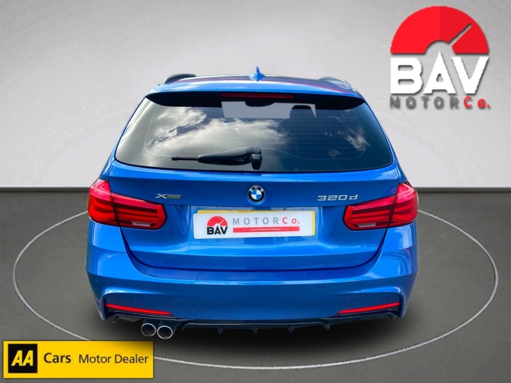 BMW 3 Series 320D M Sport YB67XKW Blue #4