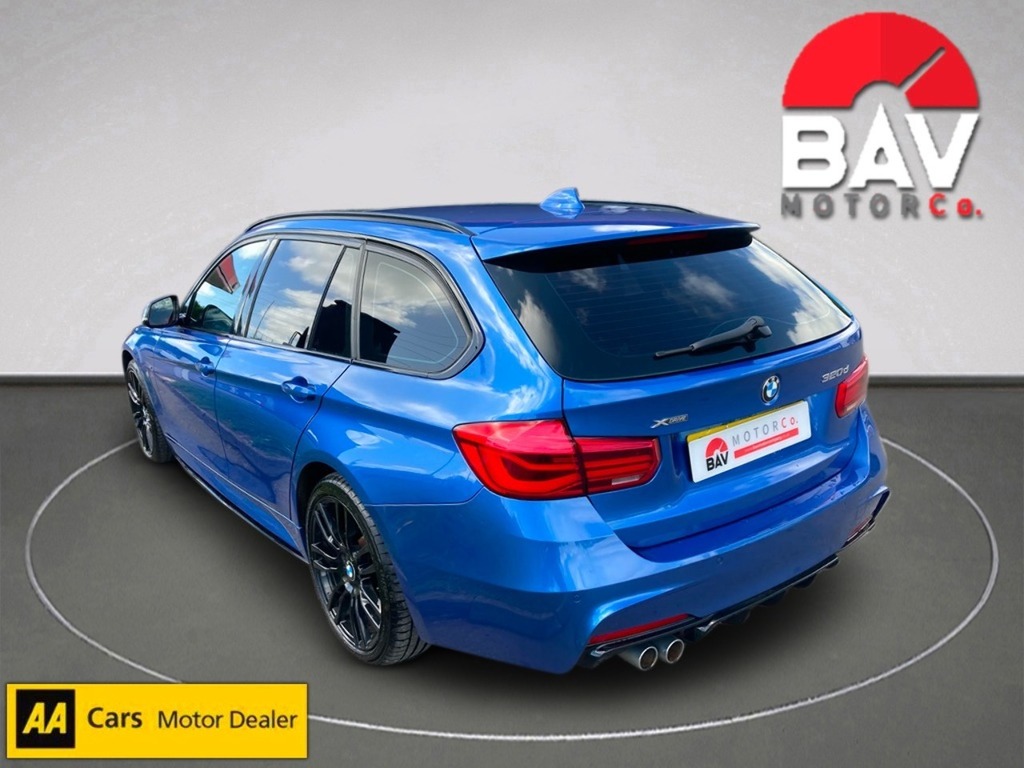 BMW 3 Series 320D M Sport YB67XKW Blue #5