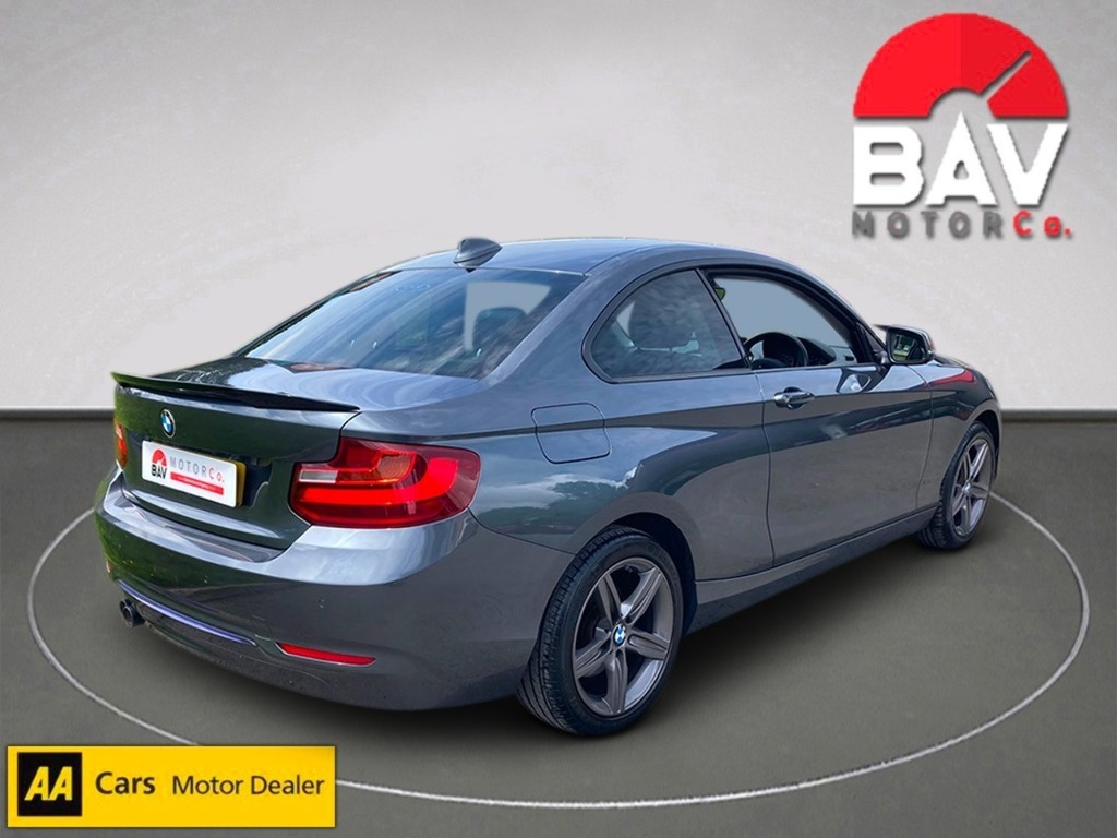 BMW 2 Series 220D Sport LT16FFH Grey #3