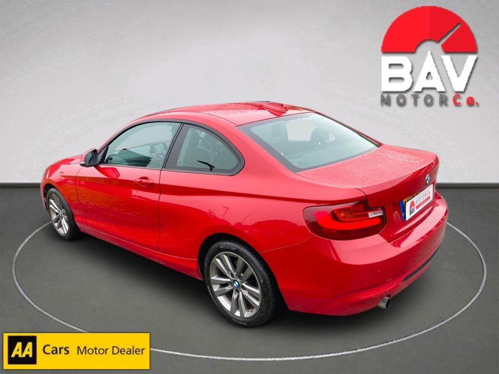 BMW 2 Series 218I Sport HV66GRK Red #5