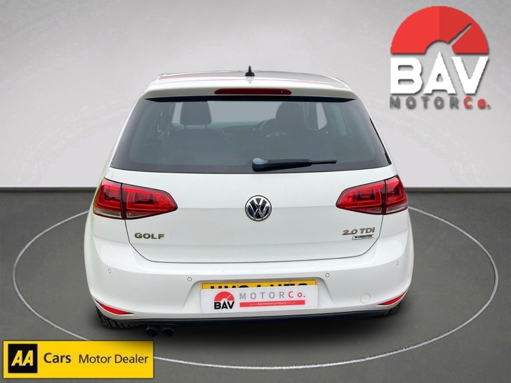 Volkswagen Golf Tdi Bluemotion Tech Gt MM64UTC White #4