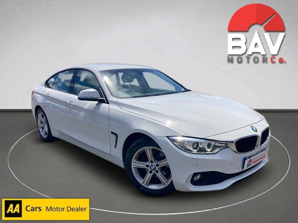 BMW 4 Series Gran Coupe 418D Se White