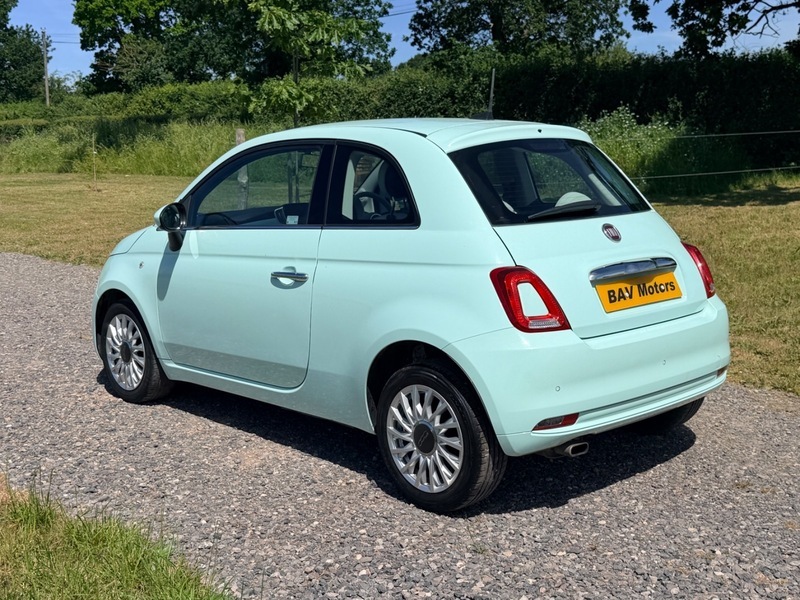 Fiat 500 1.2 Lounge Hatchback WN69TYC Green #5