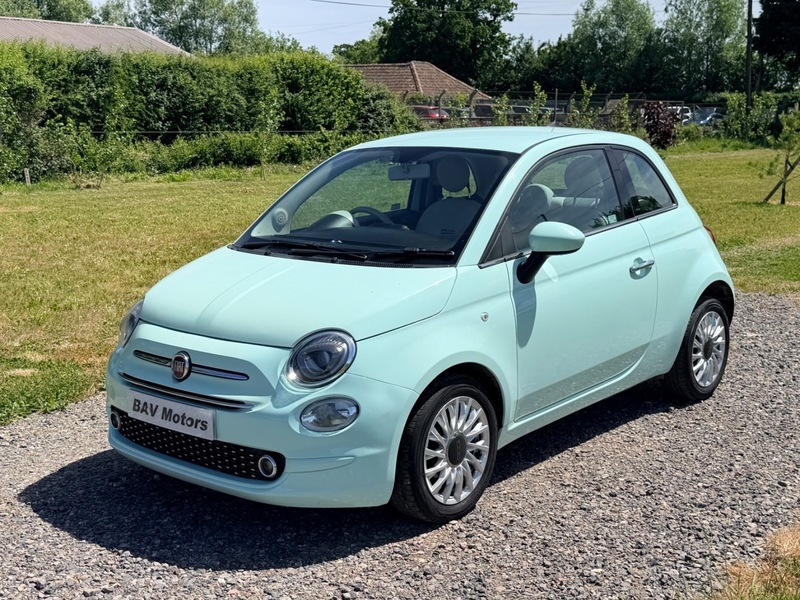 Fiat 500 1.2 Lounge Hatchback WN69TYC Green #3