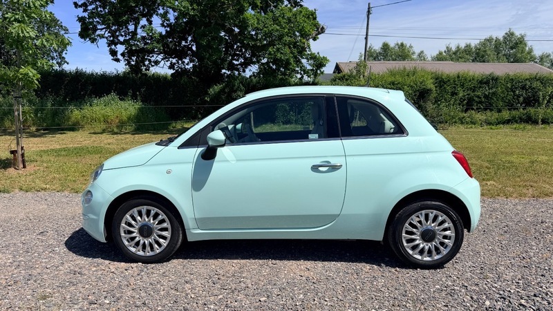 Fiat 500 1.2 Lounge Hatchback WN69TYC Green #4
