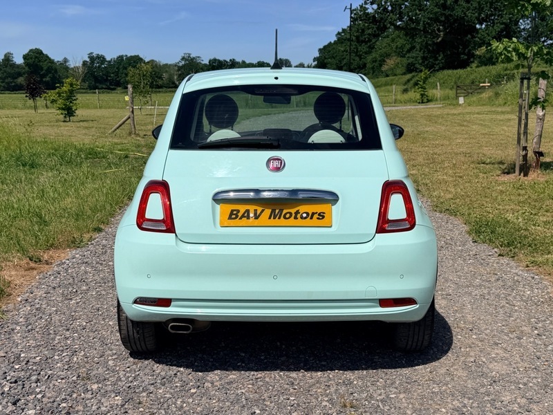 Fiat 500 1.2 Lounge Hatchback WN69TYC Green #6