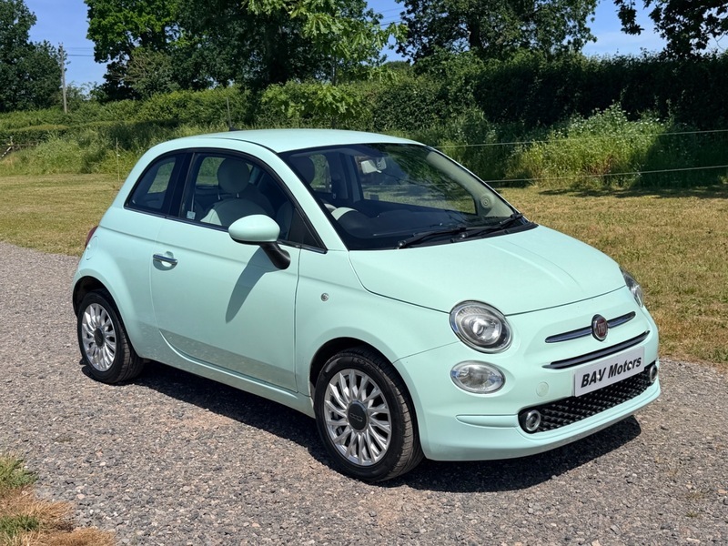 Fiat 500 1.2 Lounge Hatchback Green