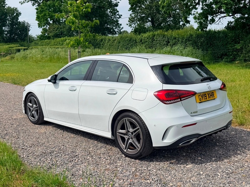 Mercedes-Benz A Class 1.3 A180 Amg Line GY19XHR White #5