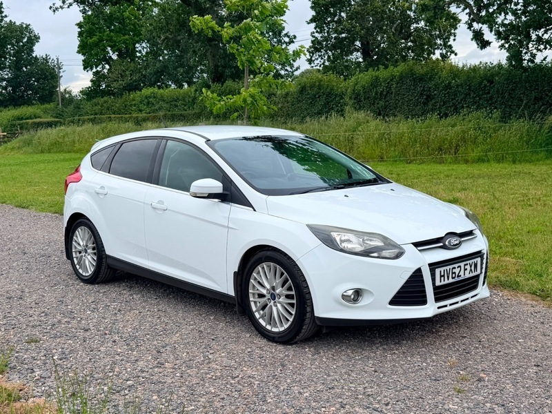 Ford Focus 1.6 Tdci Zetec Hatchback White