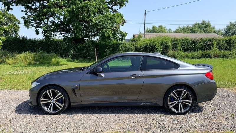 BMW 4 Series 3.0 430D M Sport Grey #4