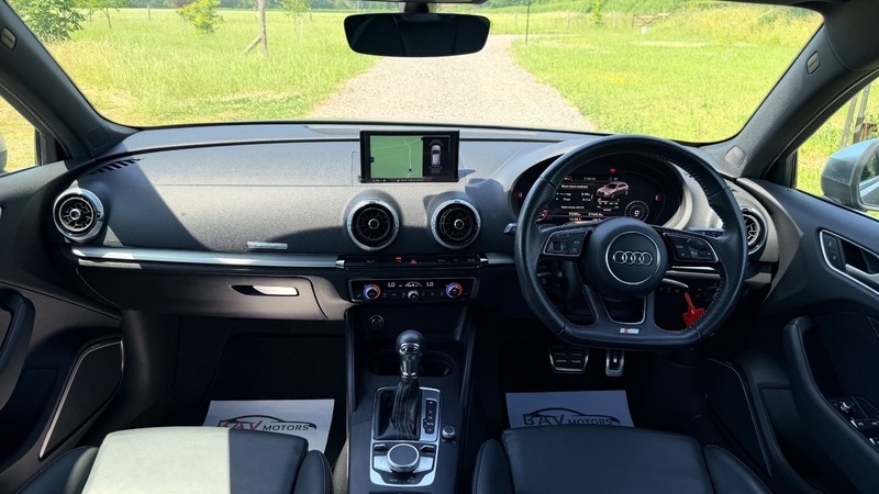 Audi S3 Sportback Black Edition Tfsi 300 Ps S Tronic Red #9