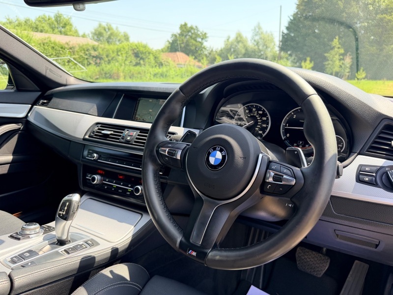 BMW 5 Series 535D M Sport Step White #10
