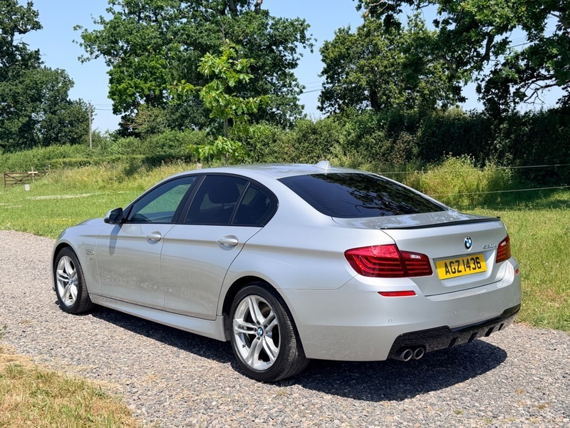 BMW 5 Series 2.0 520D M Sport Silver #5