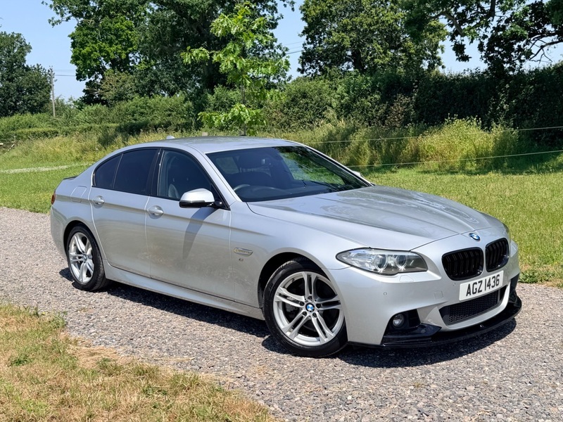 BMW 5 Series 2.0 520D M Sport Silver