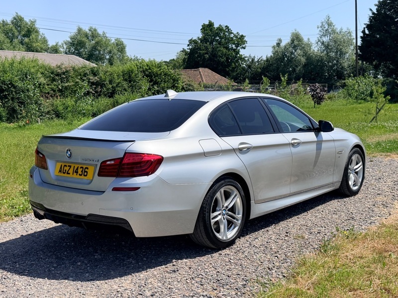 BMW 5 Series 535D M Sport Step White #7