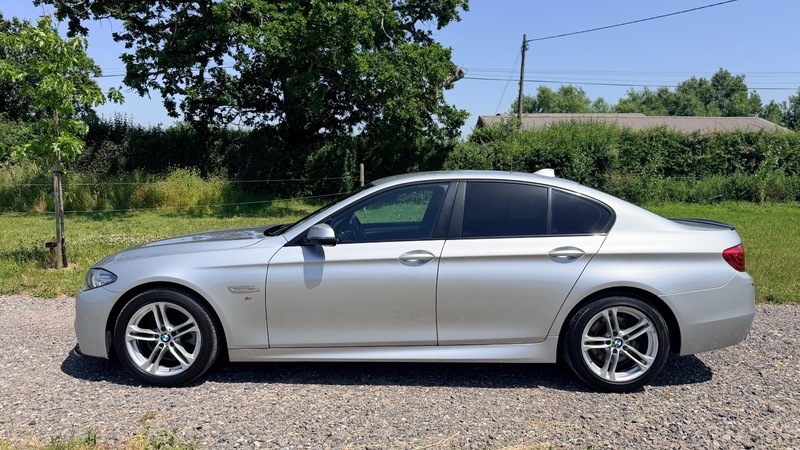BMW 5 Series 2.0 520D M Sport Silver #4