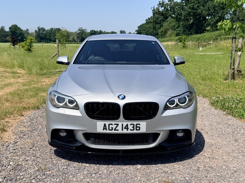 BMW 5 Series 2.0 520D M Sport Silver #2