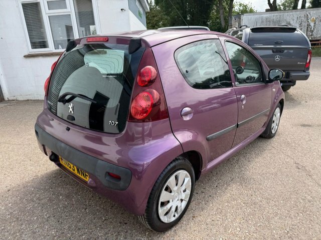 Peugeot 107 12V Active Hatchback HN63WNF Purple #6