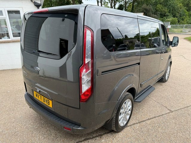 Ford Tourneo Custom 320 Ecoblue Titanium Minibus Grey #6