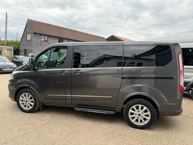 Ford Tourneo Custom 320 Ecoblue Titanium Minibus Grey #2