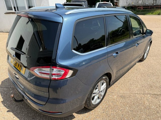 Ford Galaxy Ecoblue Titanium Mpv Blue #4