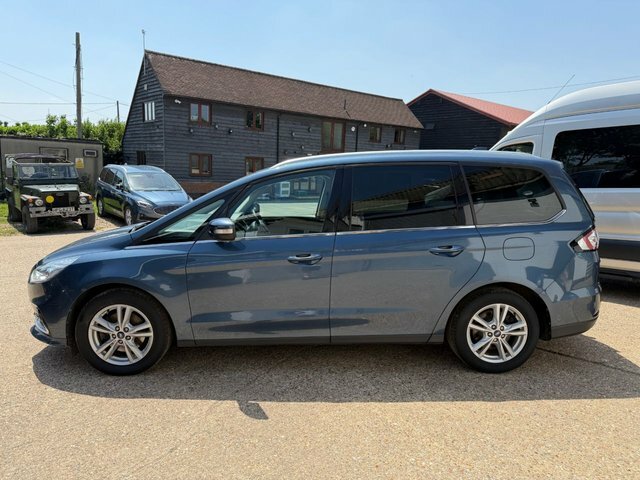 Ford Galaxy Ecoblue Titanium Mpv Blue #2