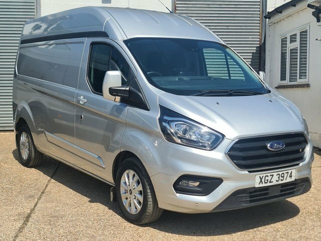 Ford Transit Custom 300 Ecoblue Limited Silver