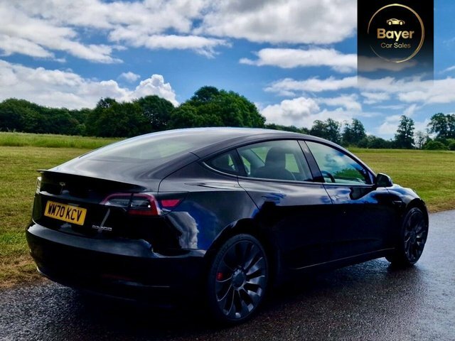 Tesla Model 3 Motor Performance Saloon WM70KCV Black #4