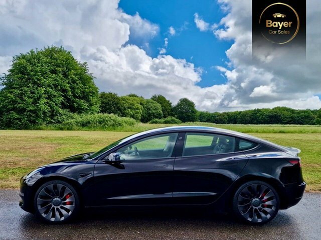 Tesla Model 3 Motor Performance Saloon WM70KCV Black #3