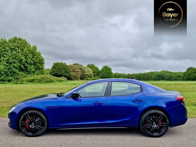 Maserati Ghibli Mhev Saloon Blue #3