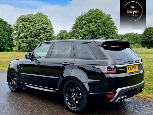 Land Rover Range Rover Sport D250 Mhev Hse Suv Black #5