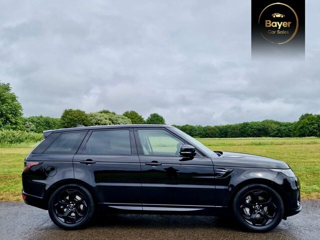 Land Rover Range Rover Sport D250 Mhev Hse Suv Black #2